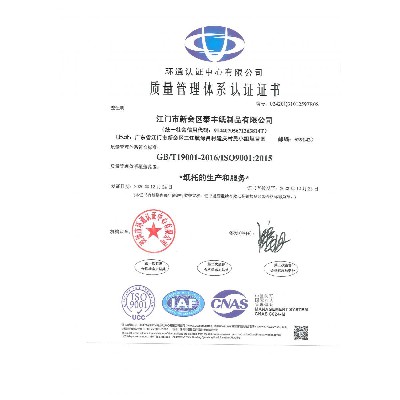 泰丰ISO证书2020_1